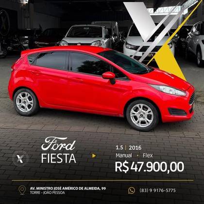 FORD FIESTA 1.5 S HATCH 16V FLEX 4P MANUAL